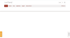 Desktop Screenshot of lontrend.com