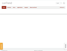 Tablet Screenshot of lontrend.com